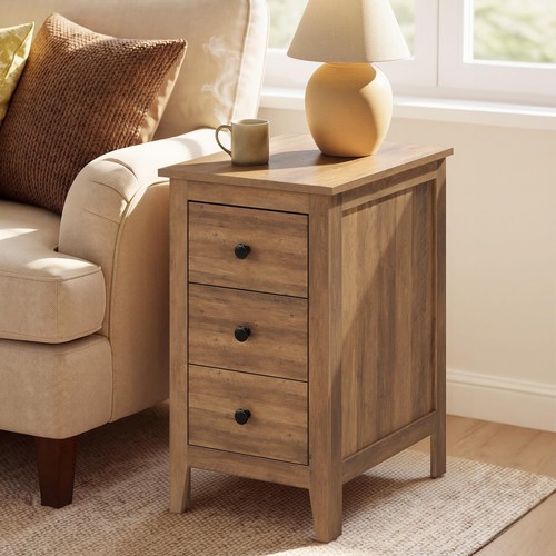 Side end table - with, storage