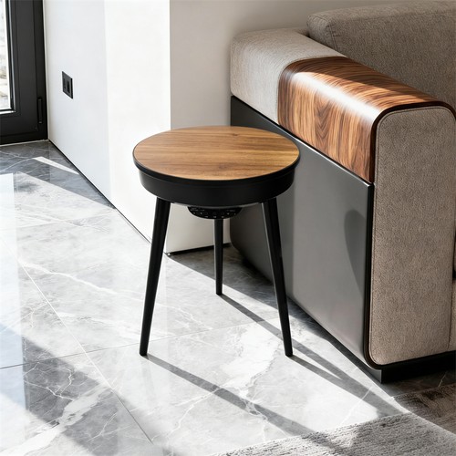 Smart end table - table, with
