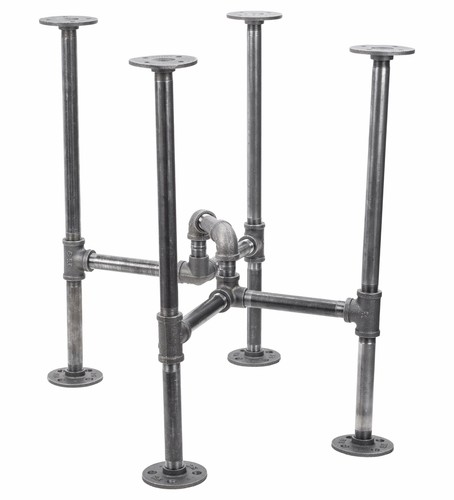 Underpass end table pipe - table, by