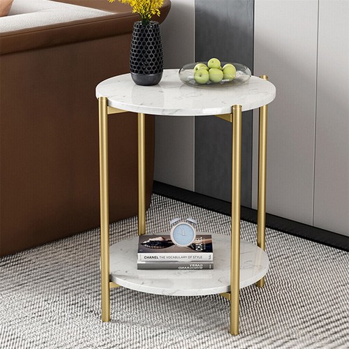 Gold round side - round,